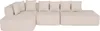Set divani HWC-Q28, divano a L, divano letto, tessuto Anteprima dell’immagine prodotto 5