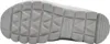 The image shows the sole of a gray shoe. Voir les images du produit