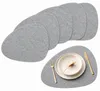Filz Platzsets Oval, Platzdeckchen abwaschbar, Produktbild-Vorschau 1