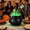 Gruwelijke Halloween-keteldecoratie voor buiten. Productafbeelding-voorbeeld 3