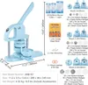 Kit de montage pour boutons SucceBuy, aiguilles Voir les images du produit 7