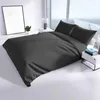 Mikrofaser Bettwäsche Set 135x200 cm Anthrazit Einfarbig Produktbild-Vorschau 5