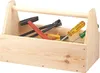 KESPER Werkzeugkiste aus Kiefernholz, 42 x 21 x 26 cm 69576 Produktbild-Vorschau 1