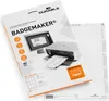 DURABLE Einsteckschilder BADGEMAKER® 90x60 mm 180 St. weiß Produktbild-Vorschau 1