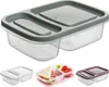 Orion Lebensmittelbehälter | Lunchbox | Brotdose rechteckig Produktbild-Vorschau 1
