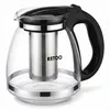 Théière en verre 2 l 2000 ml avec filtre en acier Voir les images du produit 2