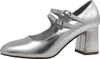 Scarpe con tacco metallizzate Post Xchange Silber in taglia Anteprima dell’immagine prodotto 3