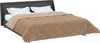 vidaXL Ganzjahresbettdecke 220 x 240 cm Keine Taupe Produktbild-Vorschau 3