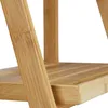 Relaxdays Blumentreppe innen, 3 Stufen, Bambus, klappbar, Produktbild-Vorschau 9