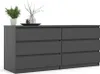 Naia Kommode Schwarz matt Produktbild-Vorschau 6