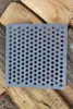 SEZAM Grille de four 27 x 26 cm Grille en fonte avec trous Voir les images du produit 4