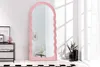 riess-ambiente Design Wandspiegel WAVE 160cm rosa Spiegel Produktbild-Vorschau 2