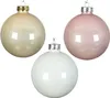 Weihnachtskugeln Glas 6cm x 20 Stück - Puderrosa / Perle / Produktbild-Vorschau 1