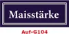 200 Stück Gewürzaufkleber Maisstärke 40x16mm Produktbild-Vorschau 1