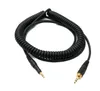 SYSTEM-S Audio náhradní kabel 2 m AUX jack spirála pro Náhled obrázku produktu 1