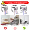 12x inteligentný WiFi termostat Tuya, digitálny LED izbový Náhľad obrázku produktu 4