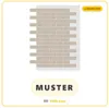 AMK Muster-Paneel 001 Weiß-Sand – Marmorgranulat-Oberfläche in Originalgröße Produktbild-Vorschau