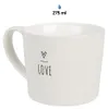 Tazza Clayre & Eef 275 ml Cuore in Vetroceramica bianca Anteprima dell’immagine prodotto 2