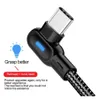 USB-C Kabel 90° Winkel LED Ladekabel Typ A-C Produktbild-Vorschau 9