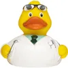 Quietsche-Ente Zahnarzt aus PVC mit Quietschfunktion 8 cm Produktbild-Vorschau 2
