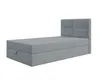Bett, Boxspringbett NOLA MINI mit Bettkästen, Einzellbett, Produktbild-Vorschau 3