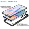 Exploded view of a phone case showing its protective layers. Produktbild-Vorschau