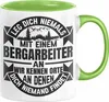 Bergarbeiter Tasse Geschenk Leg Dich Niemals Mit Einem Produktbild-Vorschau 1