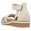 Rieker sandalo da donna beige Anteprima dell’immagine prodotto 7