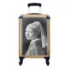 MuchoWow® Koffer Handgepäck Trolley Rollkoffer Kleine Produktbild-Vorschau 1