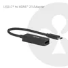 CLUB3D CAC-2505, 0,12 m, USB Type-C, HDMI + USB, Męska, Podgląd zdjęcia produktu 3