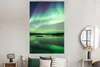 MuchoWow® Poster Nordlicht - See - Island - Grün - Wald - Produktbild-Vorschau 4