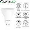 LUMILED GU10, lampa LED PAR16, 5W, 500lm, 4000K (biały Podgląd zdjęcia produktu 4