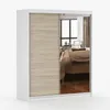 Schwebetürenschrank Kleiderschrank Schrank 160 cm Produktbild-Vorschau 7