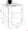 Senioren Wanne Sitzbadewanne Sitzwanne Badewanne mit Tür Produktbild-Vorschau 5