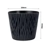 Sandy runder Blumentopf Ø 22cm anthrazit Produktbild-Vorschau 4