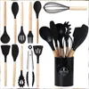 OKWISH Küchenhelfer-Set 12-teilig Silikon, hitzebeständig, Produktbild-Vorschau 1