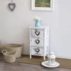 Komoda Forli, skříňka, 3 zásuvky se srdíčky 55x29x25cm, Náhled obrázku produktu 9