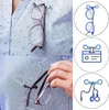 GKA starker Magnet Brillenhalter silber für Brille Produktbild-Vorschau 5