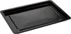 A black baking tray is shown from a slightly elevated angle against a white background. Voir les images du produit