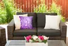 MuchoWow® Outdoor Kissen - Lavendel - Nahaufnahme - Blumen Produktbild-Vorschau 5