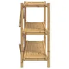 vidaXL Étagère avec 3 étagères 100x40x90 cm bambou Voir les images du produit 5