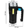 Vayox LED Taschenlampe VA0113 | 250lm | 4xLED + COB | 4 Produktbild-Vorschau 7