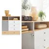 Jugendzimmer Kinderzimmer Set in Eiche mit weiß und grau Produktbild-Vorschau 2