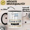 Aquarium-Tüftlerin Geschenk Tasse Becher Die Frau Die Allen Produktbild-Vorschau 3