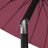 VidaXL Parasol avec mât en aluminium 270 cm bordeaux Voir les images du produit 6