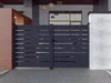 Gartentor Flügeltor Doppeltor - 305 x 183 cm - durchbrochen Produktbild-Vorschau 5