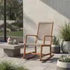 Schaukelstuhl HWC-P73, Garten Outdoor Wippstuhl Relaxstuhl Produktbild-Vorschau 10