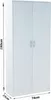 Armadio con scaffali LUCETTE – larghezza 74 cm, bianco Anteprima dell’immagine prodotto 4
