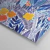 Bilder auf glas - Blumen Blätter Illustration Tropen - Produktbild-Vorschau 5