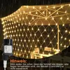 Peviasot LED Lichternetz Lichterkette 1,5x1,5 m 96 LEDs Produktbild-Vorschau 11